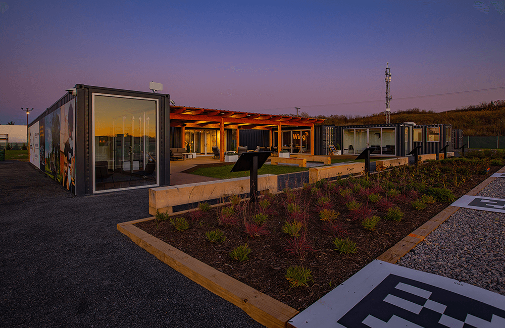 wing multi-container office