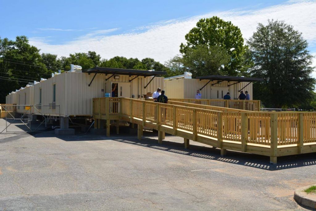 Exterior of Modular Hospital