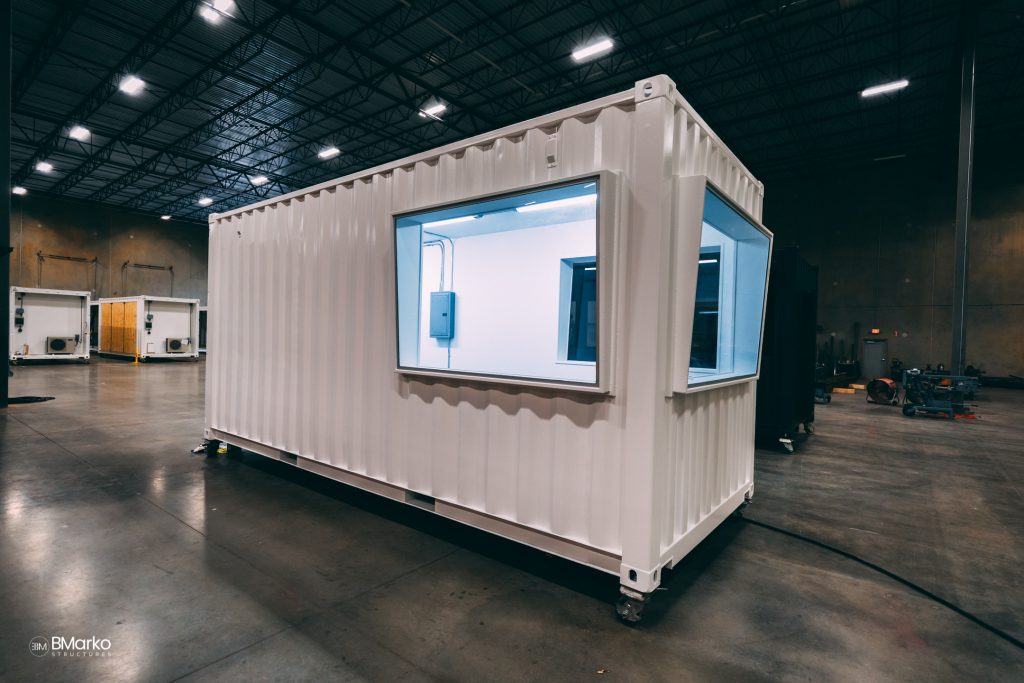 Shipping Container Factory Mezzanine 1