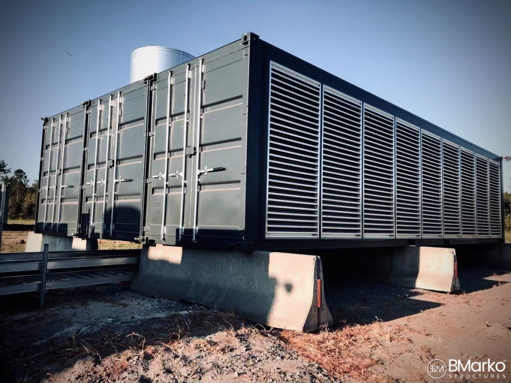 bitcoin mining container