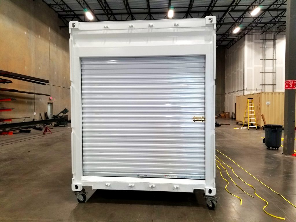 shipping container workshop