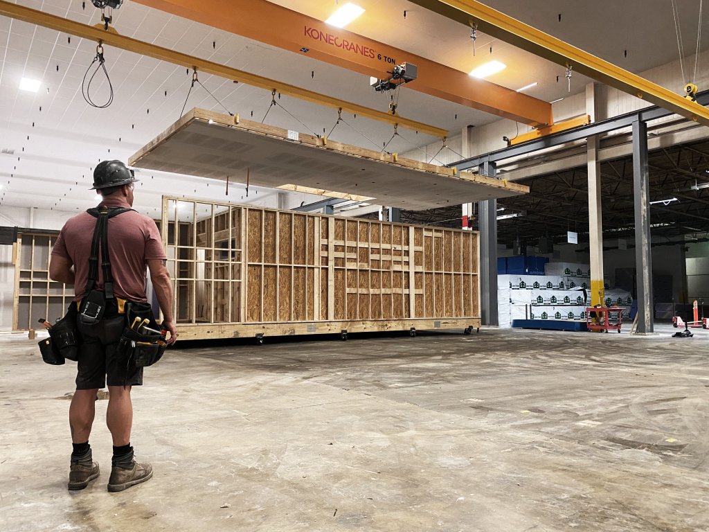 modular construction factory