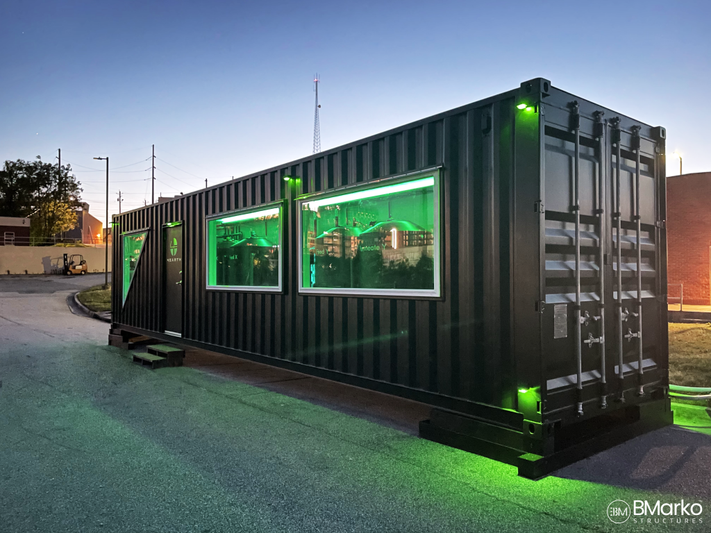 shipping container water treatment plant