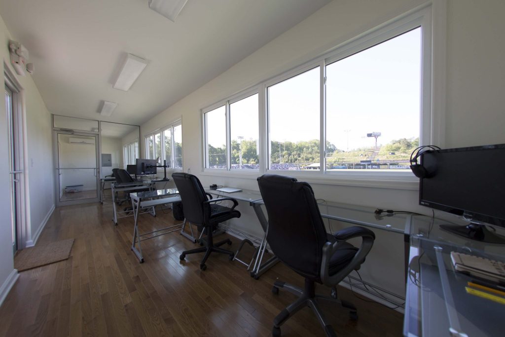 ATLANTA SILVERBACKS PARK PRESS BOX INTERIOR