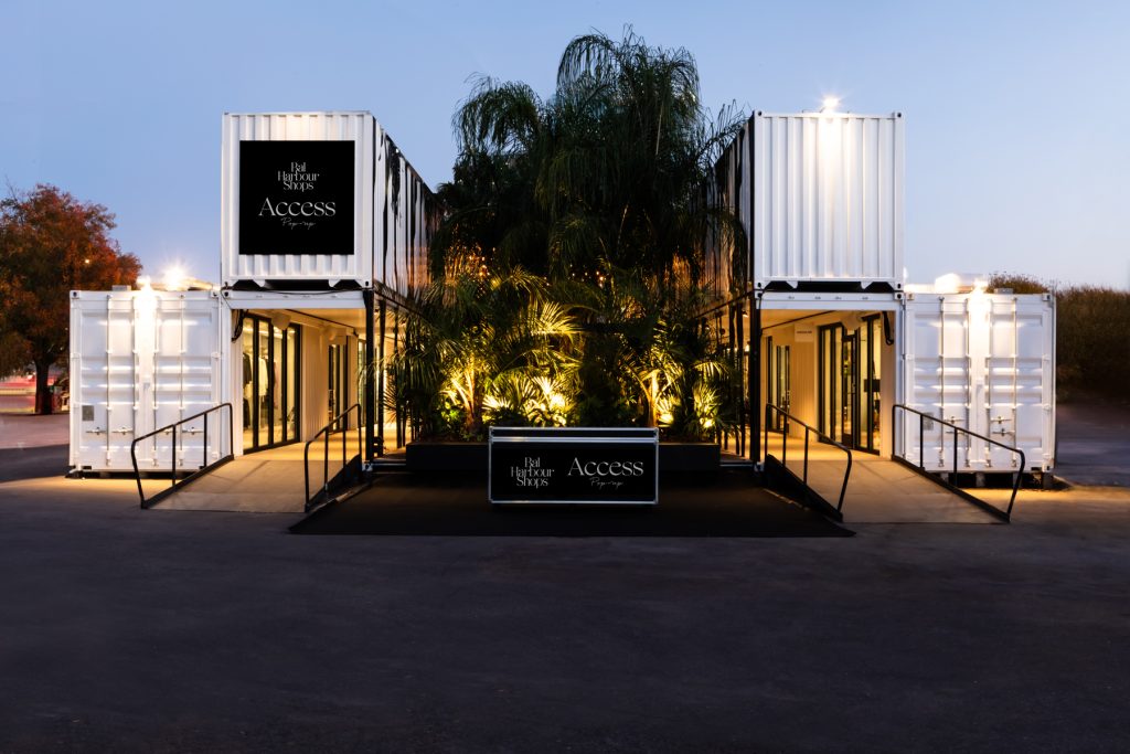 Bal Harbour Shops Containerized Pop Up
