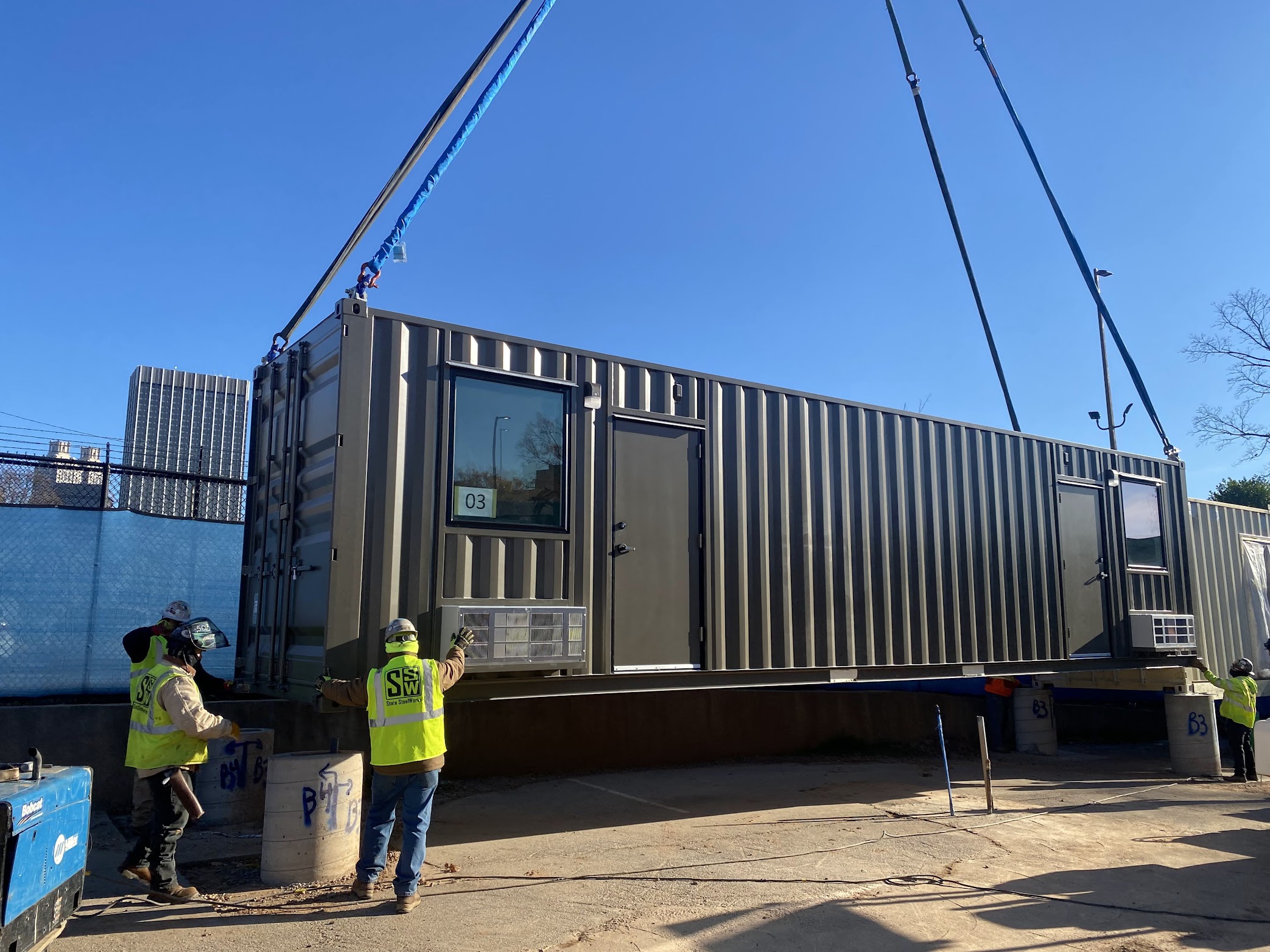 Atlanta Container Homeless Shelter