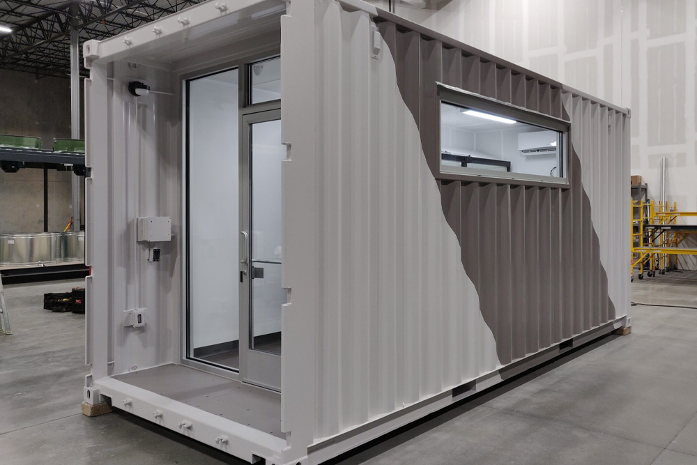 cargo container restaurant security
