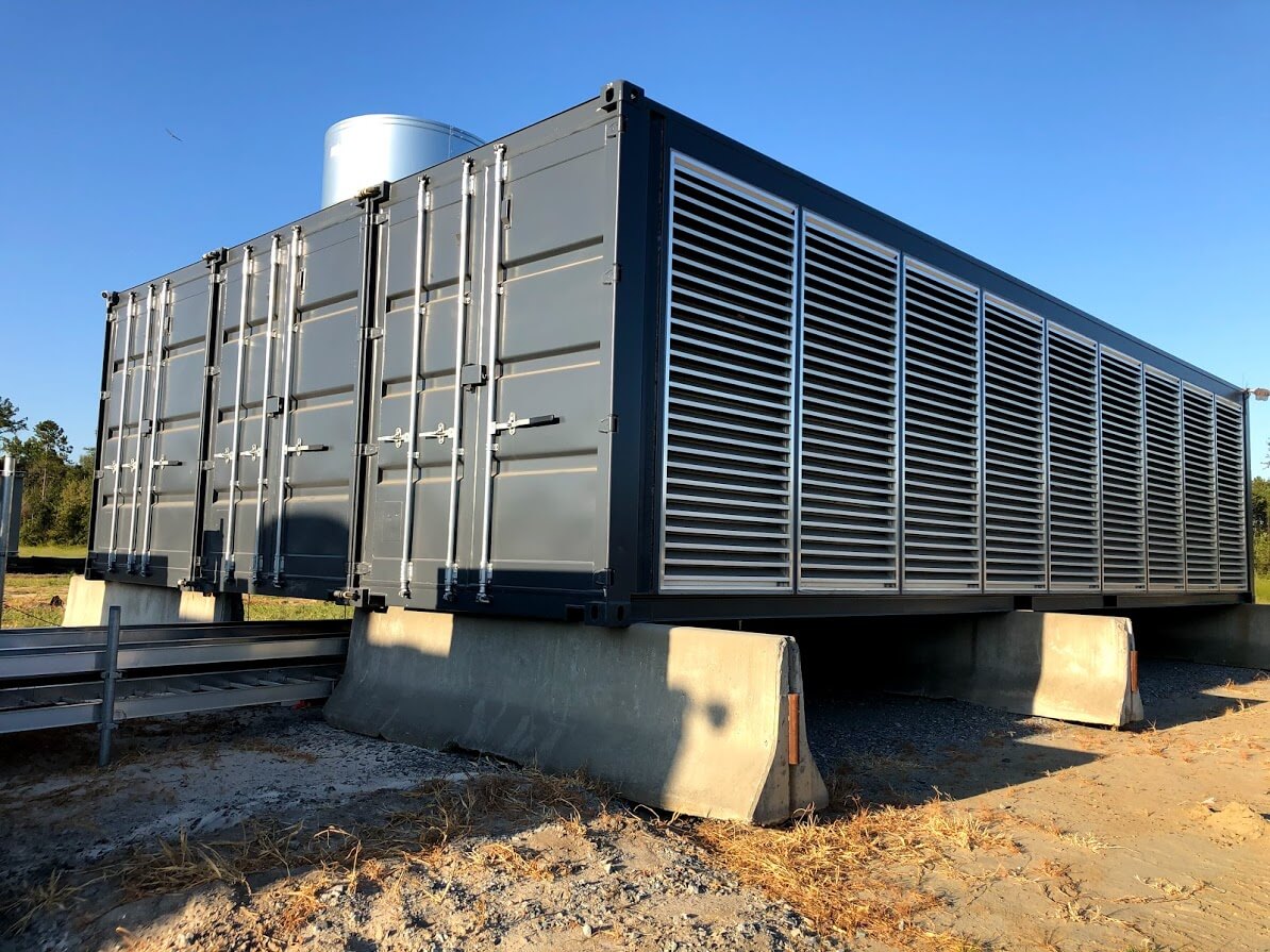 battery storage container