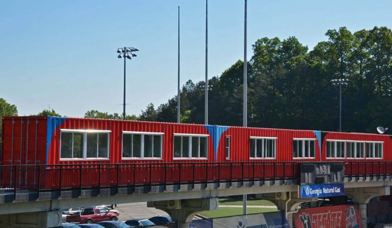atlanta silverbacks three container office